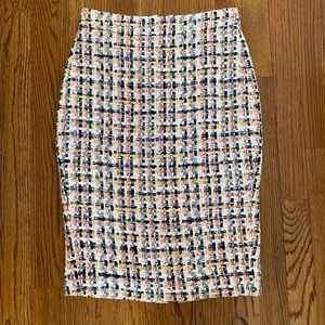 J Crew Tweed Skirt. Size 00.
